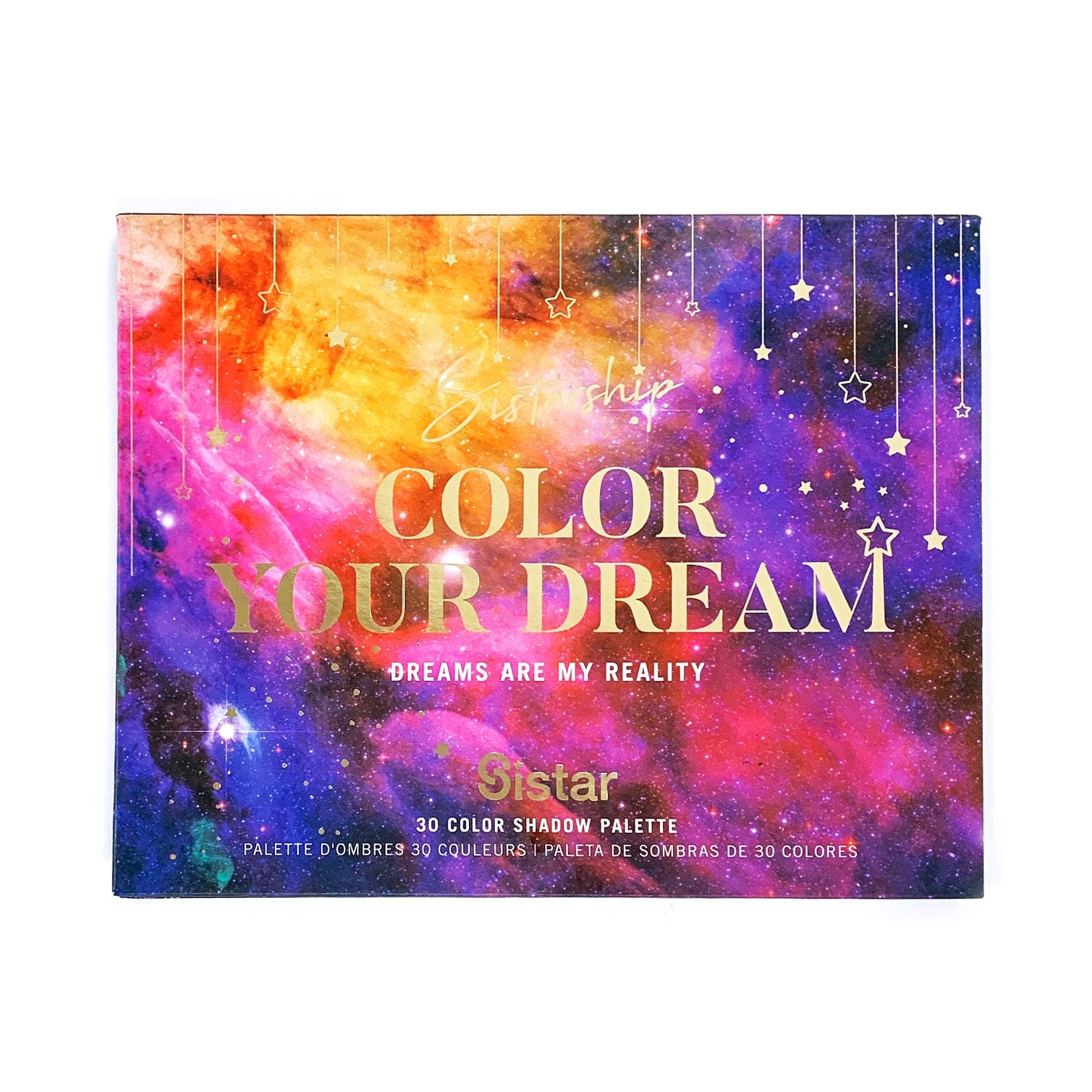 Sistar - [Color Your Dream] 30 Color Eyeshadow Palette | Acrylic Display