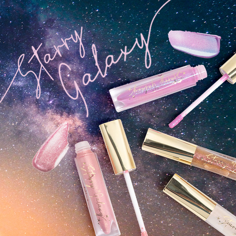 Sistar - Starry Galaxy Metallic Lip Gloss | Acrylic Display