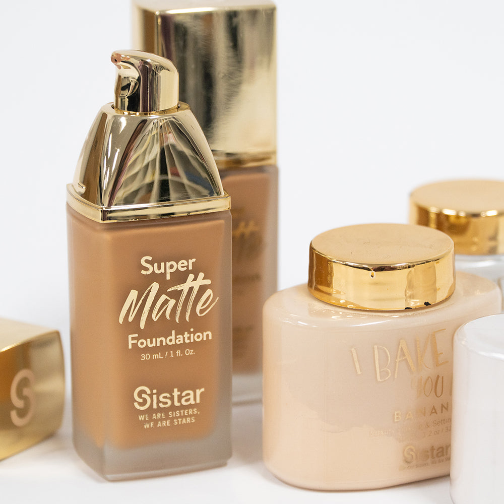 Sistar - Super Matte Foundation | Acrylic Display