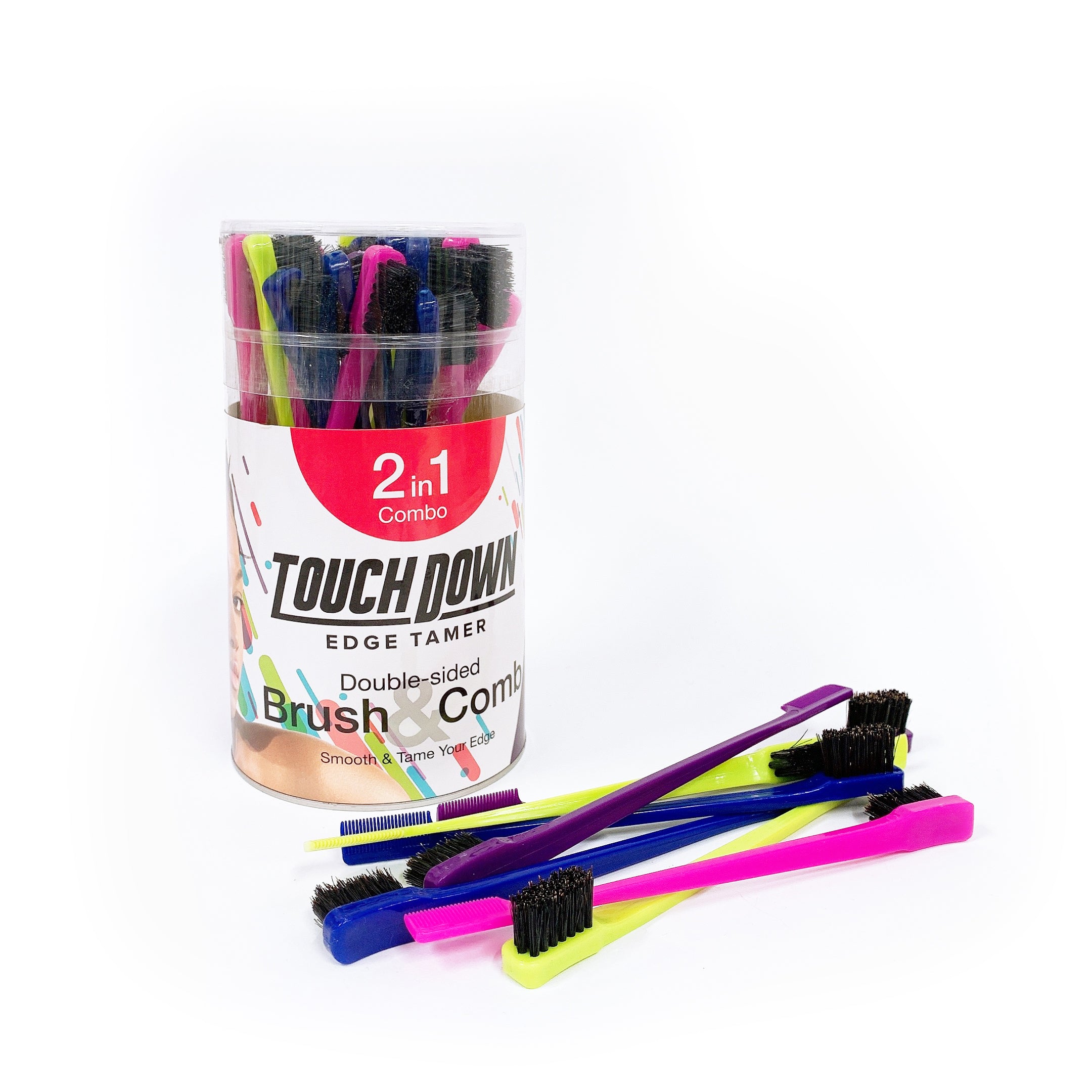 TouchDown - Edge Brush & Comb duo