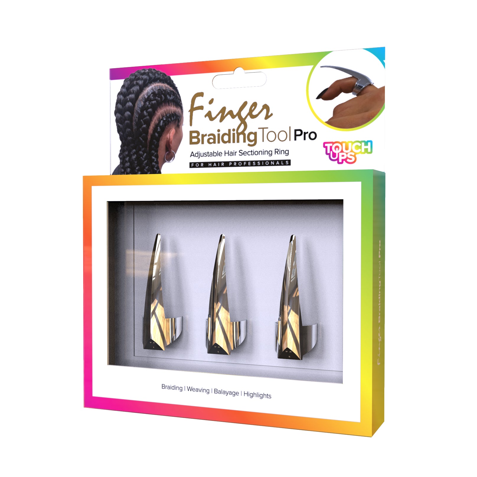 TouchUps - Finger Braiding Tool