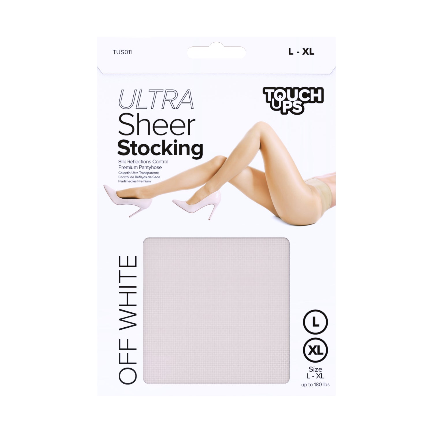 TouchUps - Ultra Sheer Stocking Off White