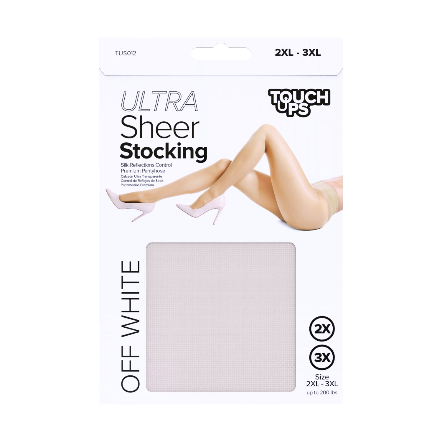 TouchUps - Ultra Sheer Stocking Off White