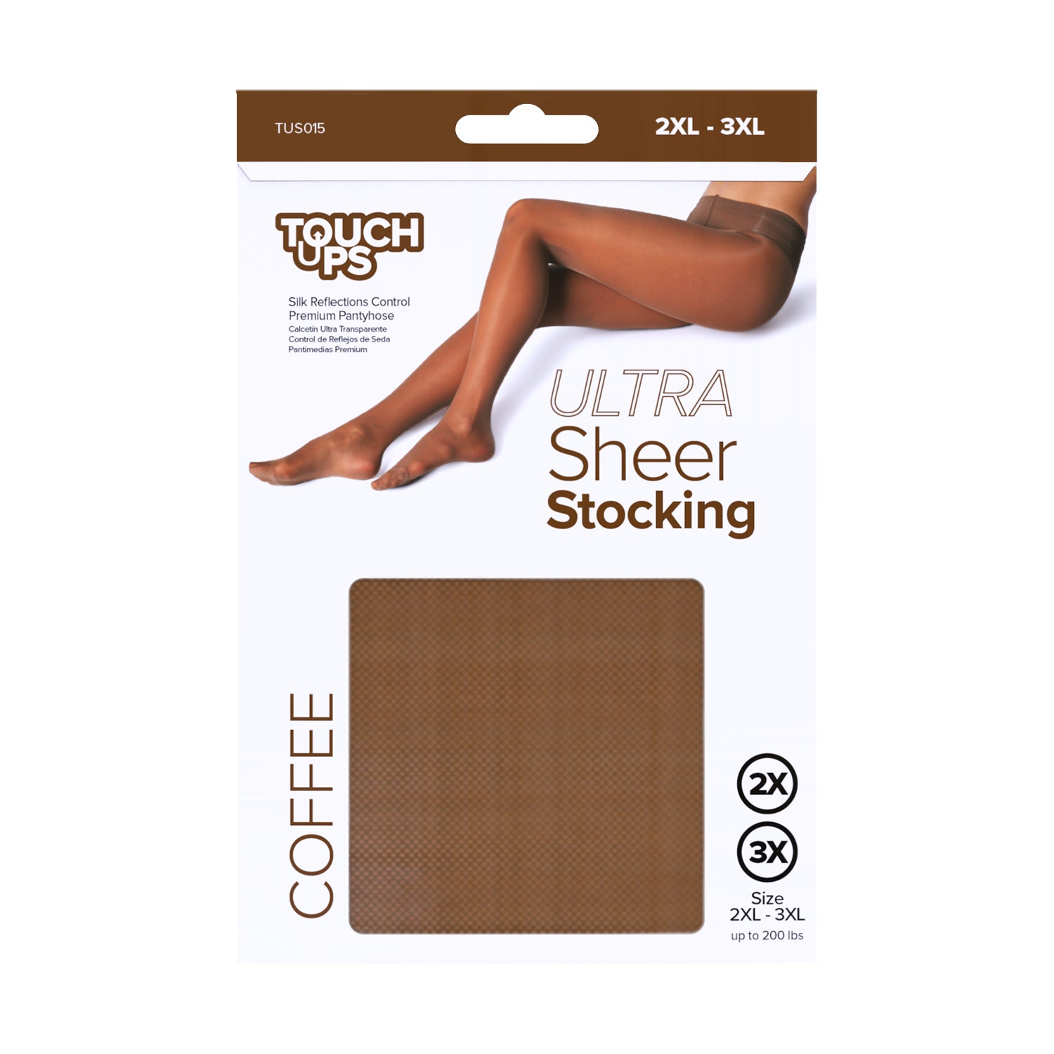 TouchUps - Ultra Sheer Stocking Coffee